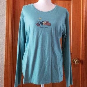 Life is Good NWOT long sleeved t-shirt